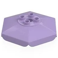 Duplo Umbrella / Parasol Top with Axle Hole [Plain], Lavender