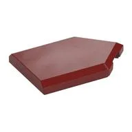 Tile Special 2 x 3 Pentagonal, Dark Red