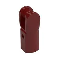 Bar Holder with Hole and Bar Handle, Dark Red