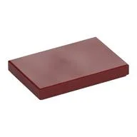 Tile 2 x 3, Dark Red