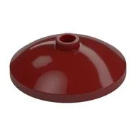 Dish 3 x 3 Inverted [Radar], Dark Red