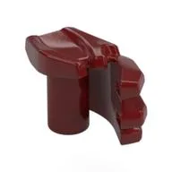 Deformed Hand, Left, Dark Red