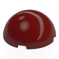 Dome Hemisphere 4 x 4, Dark Red