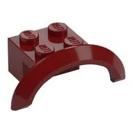 Wheel Arch, Mudguard 4 x 2 1/2 x 1, Dark Red