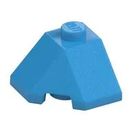 Brick Wedged, Sloped 45° 2 x 2 Corner, Dark Azure