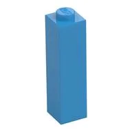 Brick 1 x 1 x 3, Dark Azure