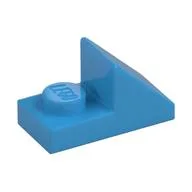 Brick Sloped 45° 2 x 1 with 2/3 Cutout [New Version], Dark Azure