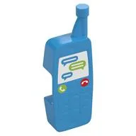 Duplo Telephone with Reinforced Antenna and Keypad and Speech Bubbles Print, Dark Azure