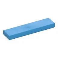 Tile 1 x 4 with Groove, Dark Azure