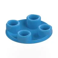 Plate Round 2 x 2 with Rounded Bottom [Boat Stud], Dark Azure