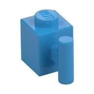 Brick Special 1 x 1 with Handle, Dark Azure