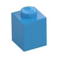 Brick 1 x 1, Dark Azure