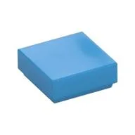 Tile 1 x 1 with Groove, Dark Azure