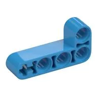Technic Beam 2 x 4 L-Shape Thick, Dark Azure