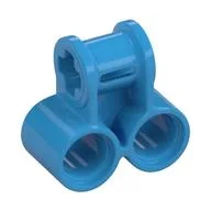 Technic Axle and Pin Connector Perpendicular Double, Dark Azure