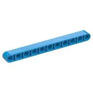 Technic Beam 1 x 11 Thick, Dark Azure
