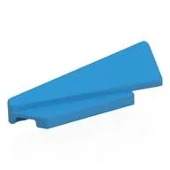 Brick Wedged, Sloped 1 x 5 x 1 1/3 Left, Dark Azure