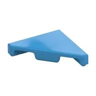 Tile 45° Cut 2 x 2 (Triangle), Dark Azure