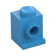 Brick Special 1 x 1 with Headlight, Dark Azure