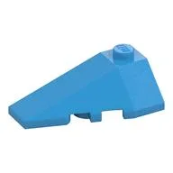 Brick Wedged, Sloped 4 x 2 Triple Left, Dark Azure