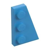 Wedge Plate 3 x 2 Right, Dark Azure