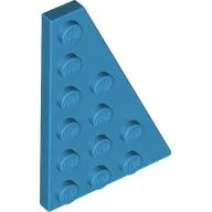 Wedge Plate 6 x 4 Right, Dark Azure