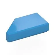 Tile 1 x 2 with Stud Notch Right, Dark Azure