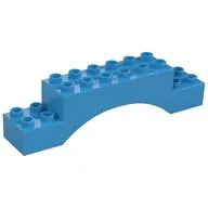 Duplo Brick 2 x 10 x 2 Arch, Dark Azure