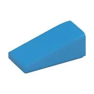 Brick Sloped 18° 2 x 1 x 2/3, Dark Azure
