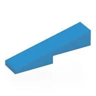 Brick Sloped 1 x 4 with 1 x 2 Cutout, Dark Azure