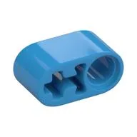 Technic Beam 1 x 2 Thick with Pin Hole and Axle Hole, Dark Azure