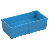 Duplo Container Box 2 x 4 (Horse Trough New Style), Dark Azure