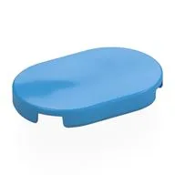 Tile Round 2 x 3, Dark Azure