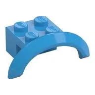 Wheel Arch, Mudguard 4 x 2 1/2 x 1, Dark Azure