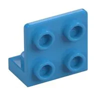 Bracket 1 x 2 - 2 x 2 Inverted, Dark Azure