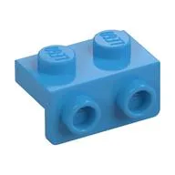 Bracket 1 x 2 - 1 x 2, Dark Azure