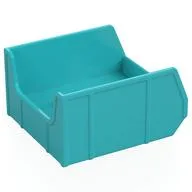 Duplo Dump Truck Bed 4 x 4 x 2 (Tipper), Medium Azure