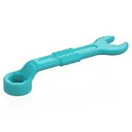 Duplo Wrench with Handles, Medium Azure