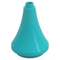 Duplo Building Roof Spire 3 x 3 x 3, Medium Azure