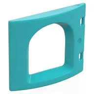 Duplo Door / Window, Castle, Medium Azure