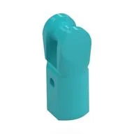 Bar Holder with Hole and Bar Handle, Medium Azure