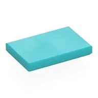 Tile 2 x 3, Medium Azure