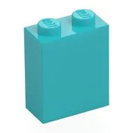 Brick 1 x 2 x 2 with Inside Stud Holder, Medium Azure