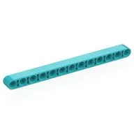 Technic Beam 1 x 13 Thick, Medium Azure