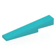 Brick Sloped 1 x 6 x 1 with 1 x 2 x 1/3 Cutout, Medium Azure
