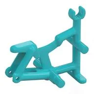 Bicycle Frame, Clip for Handle Bars, Medium Azure