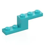 Bracket 5 x 1 x 1 1/3, Medium Azure