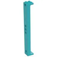 Support 2 x 2 x 13 with 5 Pin Holes, Medium Azure