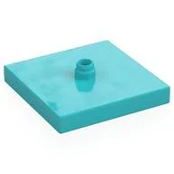 Duplo Turntable 4 x 4 Base, Flush Surface, Medium Azure