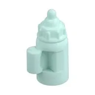 Equipment Baby Bottle with Handle, Light Aqua